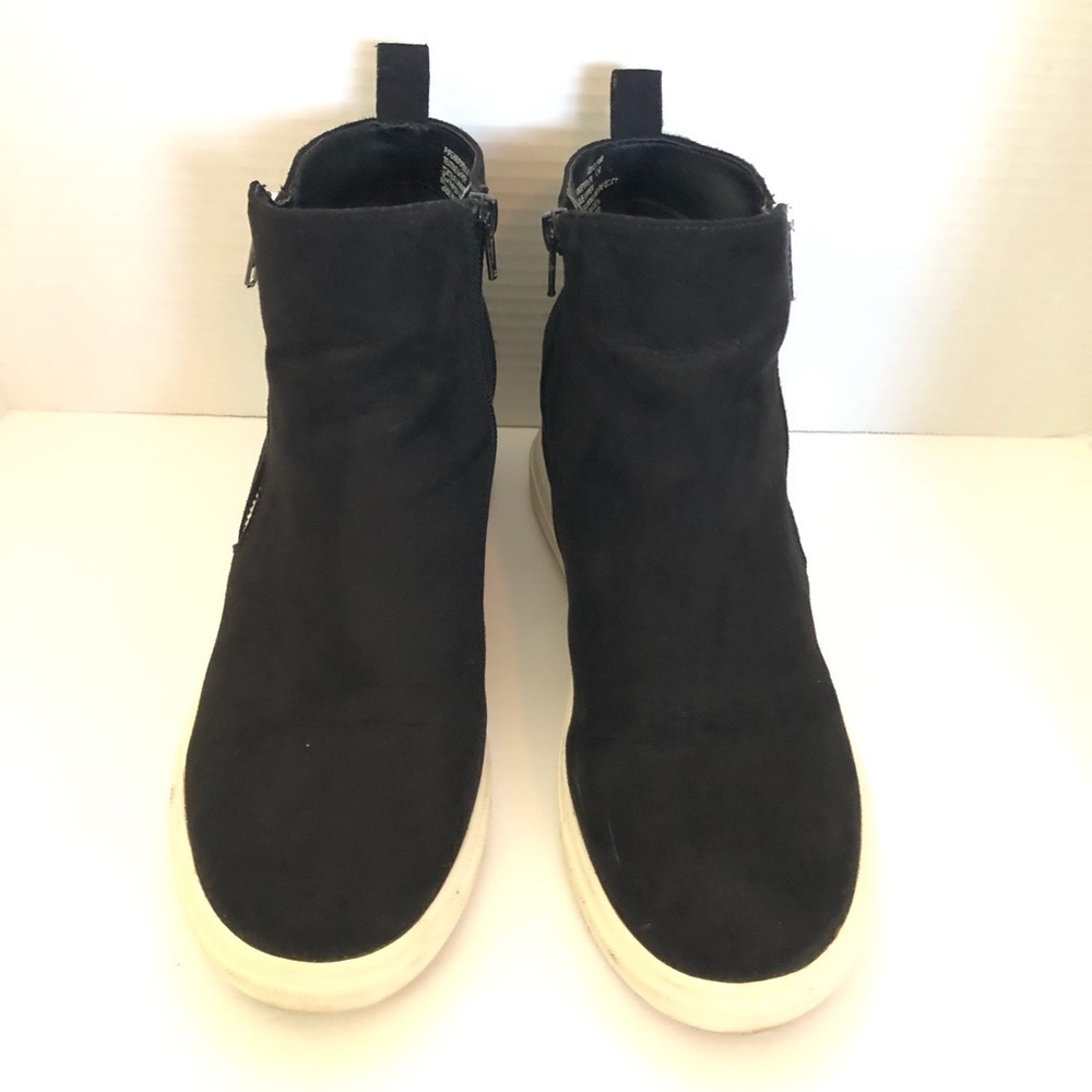 Madden Girl High Top Piperr Sneakers With Zippers Womens Size 10